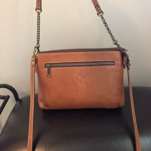 Patricia Nash designs brown leather bag